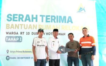 PT ASA Serahkan 20 Rumah Relokasi di Kotabunan, Warga Dapat Modal Usaha Rp 10 Juta