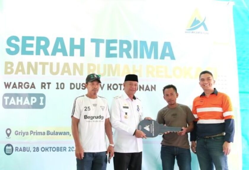 PT ASA Serahkan 20 Rumah Relokasi di Kotabunan, Warga Dapat Modal Usaha Rp 10 Juta