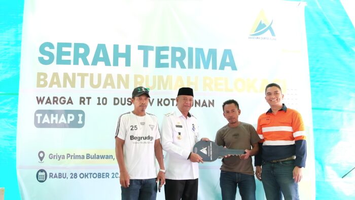 PT ASA Serahkan 20 Rumah Relokasi di Kotabunan, Warga Dapat Modal Usaha Rp 10 Juta