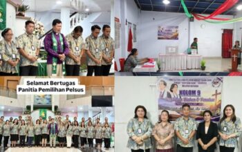 Pemilihan Pelsus GMIM Sentrum Dame’ Tosuraya Berlangsung Damai, Ini Daftar Calon di 13 Kolom
