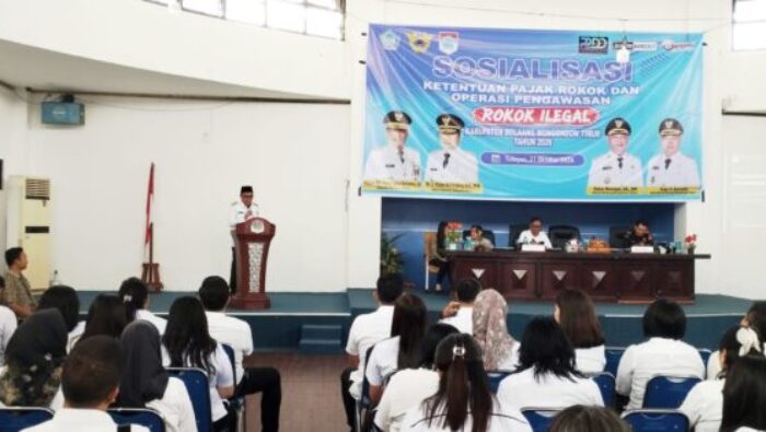 Pemkab Boltim Gencarkan Pengawasan Rokok Ilegal, Sangadi Diminta Aktif Melapor