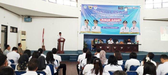 Pemkab Boltim Gencarkan Pengawasan Rokok Ilegal, Sangadi Diminta Aktif Melapor