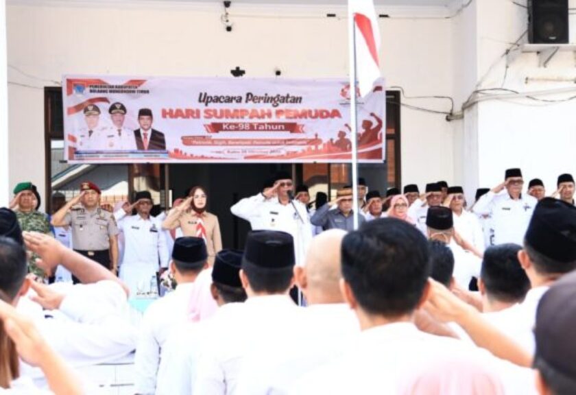 Pimpin Upacara Sumpah Pemuda ke-98, Bupati Oskar Manoppo Tekankan Tiga Pilar Karakter Generasi Muda