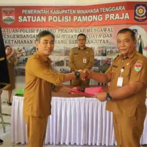 Rommy Mewengkang Resmi Pimpin Satpol PP Mitra
