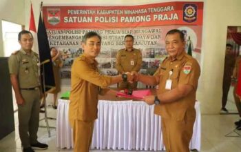 Rommy Mewengkang Resmi Pimpin Satpol PP Mitra