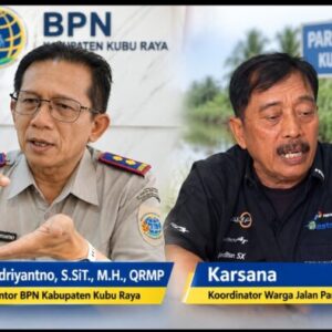 Tanggapi Pernyataan Kepala BPN Kubu Raya, Karsana Tegaskan Lokasi Parit Seribu Tidak Tumpang Tindih