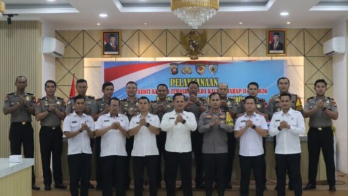Polres Ketapang Terima Tim Itwasda Polda Kalbar dalam Audit Kinerja Tahap II TA 2026