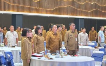 Sekda Mitra Hadiri HLM Digitalisasi Pendapatan Daerah di Manado