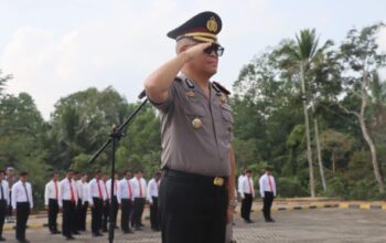 Wakapolres Mitra Pimpin Upacara Sumpah Pemuda ke-98, Tekankan Patriotisme dan Empati
