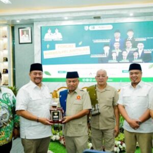 Hadiri Forum Bisnis dan Pelantikan BPD HIPKA Batu Bara, Bupati Baharuddin Tegaskan Generasi Muda Manfaatkan Potensi yang Ada