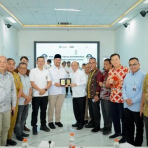 Bupati Baharuddin Sambut Bapemperda DPRD Sumut, Perjuangkan Pelabuhan Kuala Tanjung Masuk RTRW 2024-2044